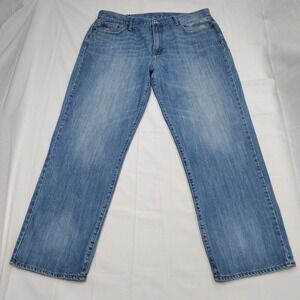 Lucky Brand Vintage Straight 40x31 Light Wash Y2K 2000s Skater Denim Street Core